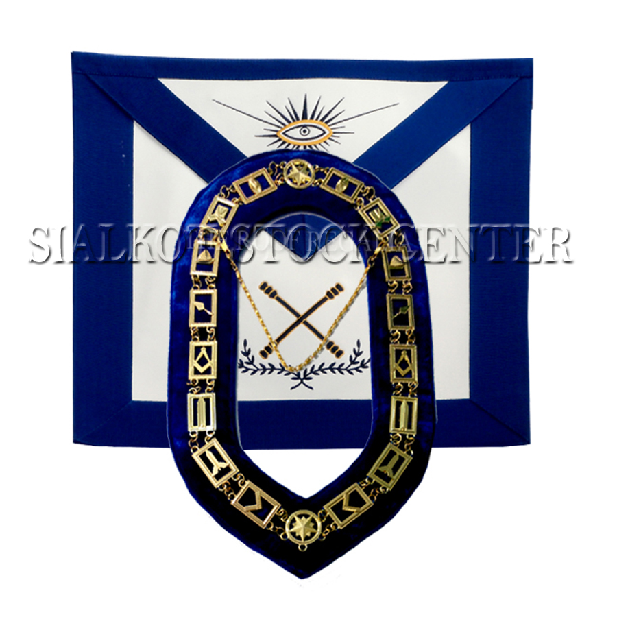 Blue Lodge Officer Apron And Chain Collar